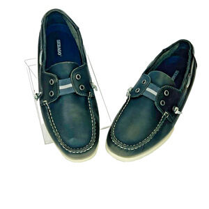 Sebago Wharf Mens Loafers Slip On Gray Size 9.5 M B110503